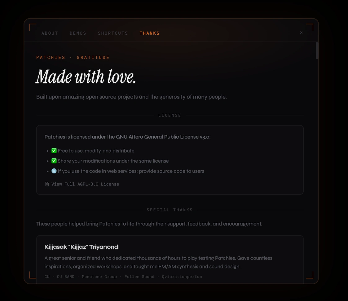 Please support open source